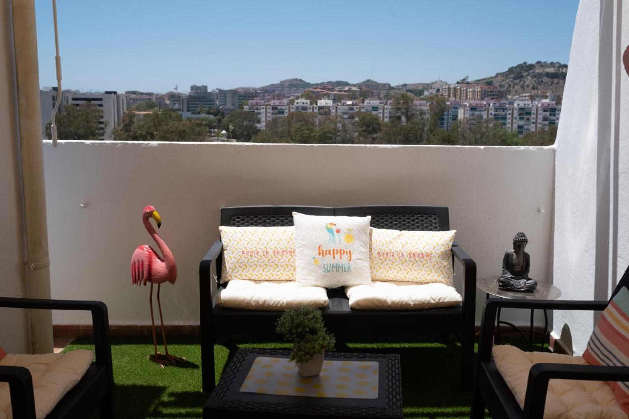 Penthouse City Center Private Terrace Wifi Málaga Exteriör bild